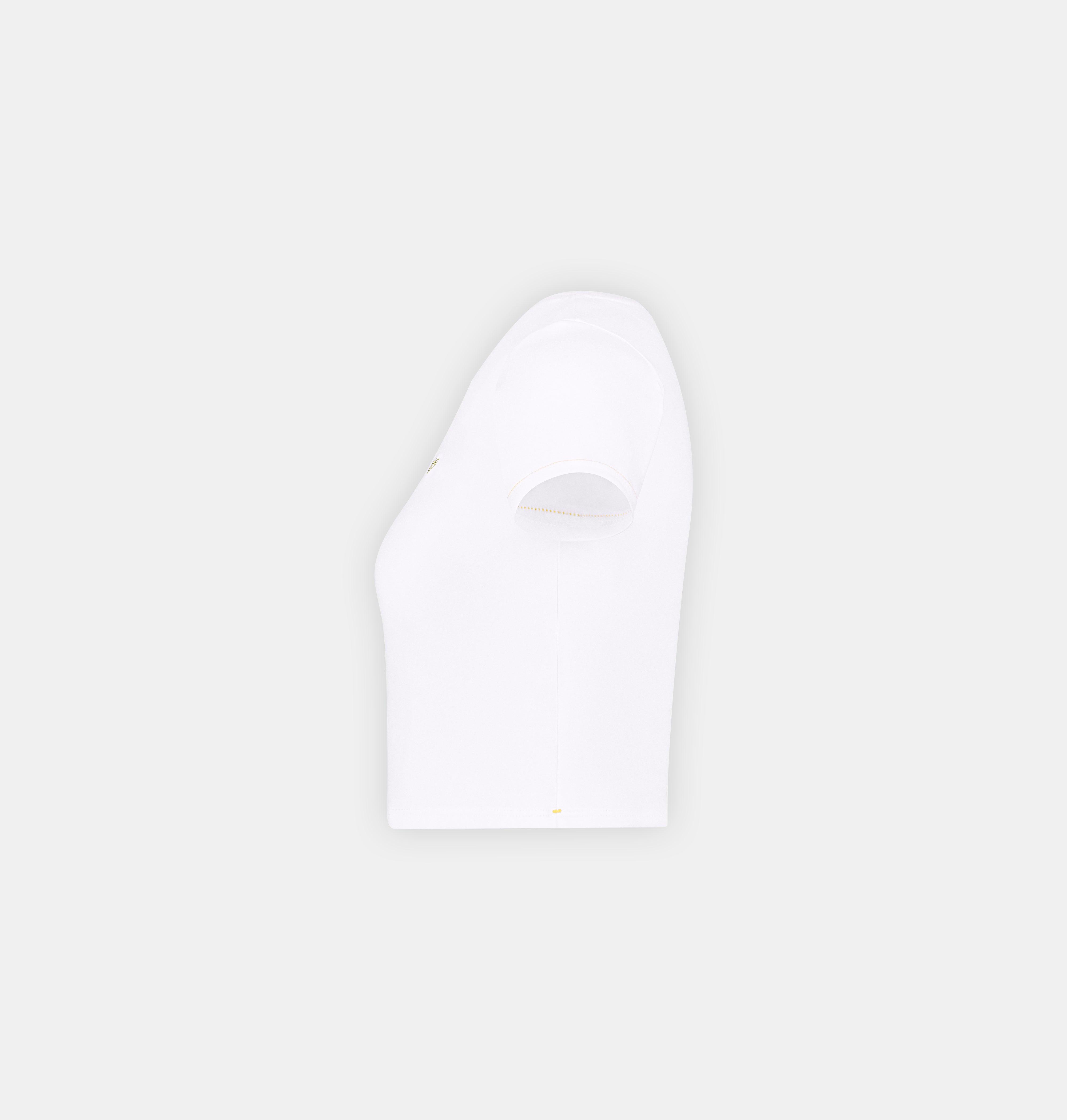 Doerkind Luxury Peruvian Pima cotton White Women’s Slim Crop Top