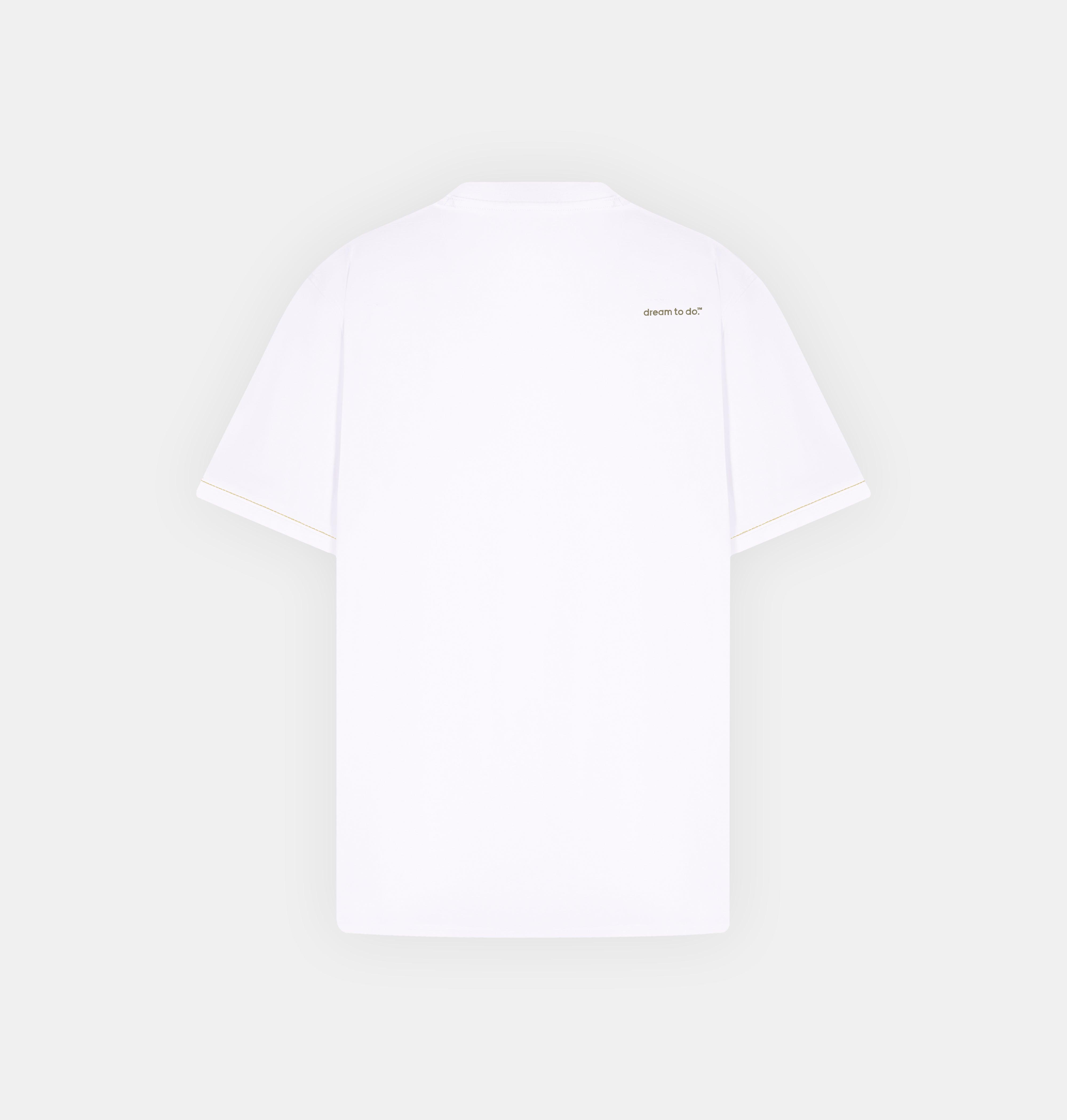 Doerkind Luxury Peruvian Pima Cotton White Relaxed Fit Men’s T-shirt