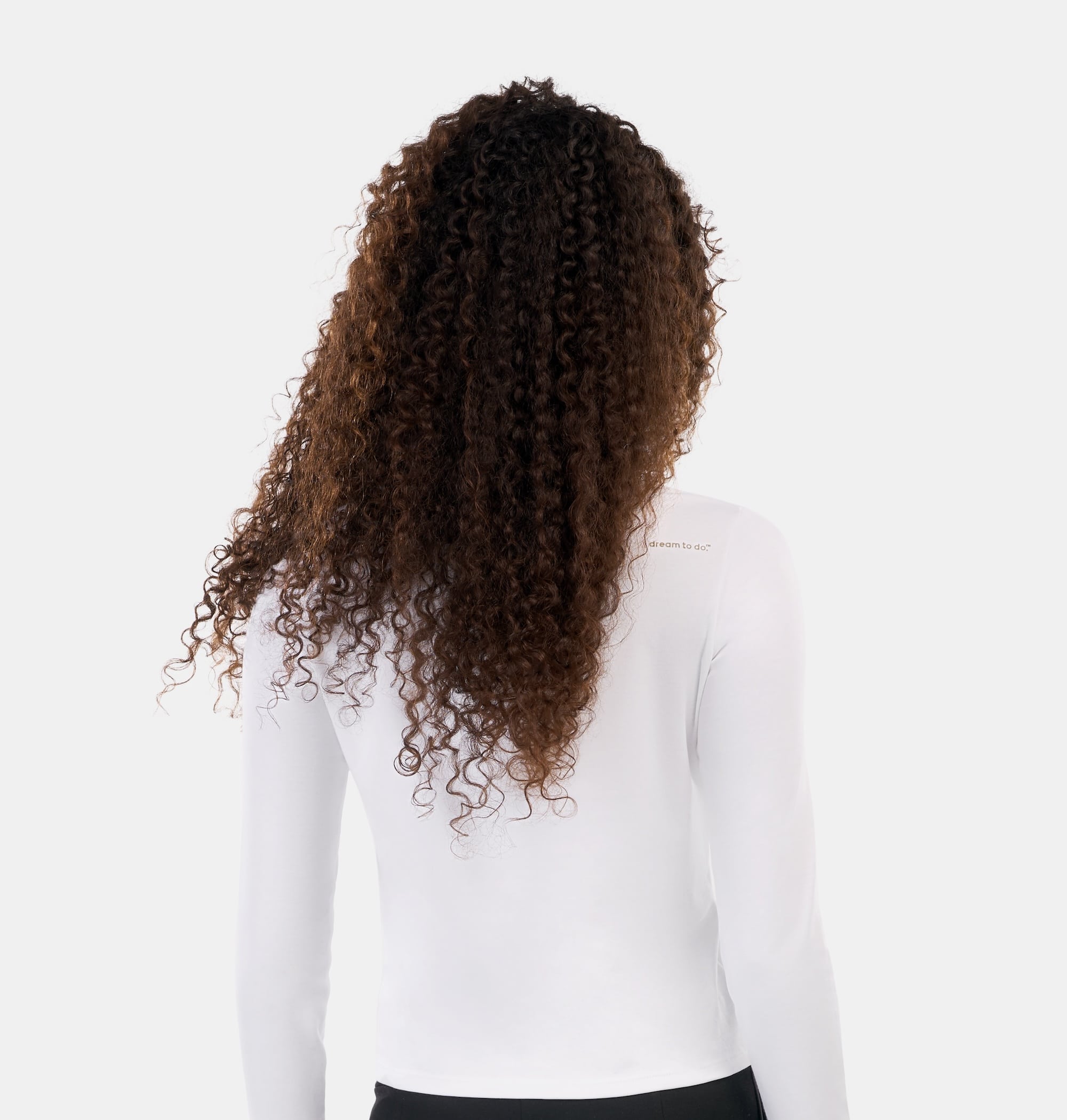 Doerkind Luxury Peruvian Pima cotton Women’s Long Sleeve T-Shirt in White