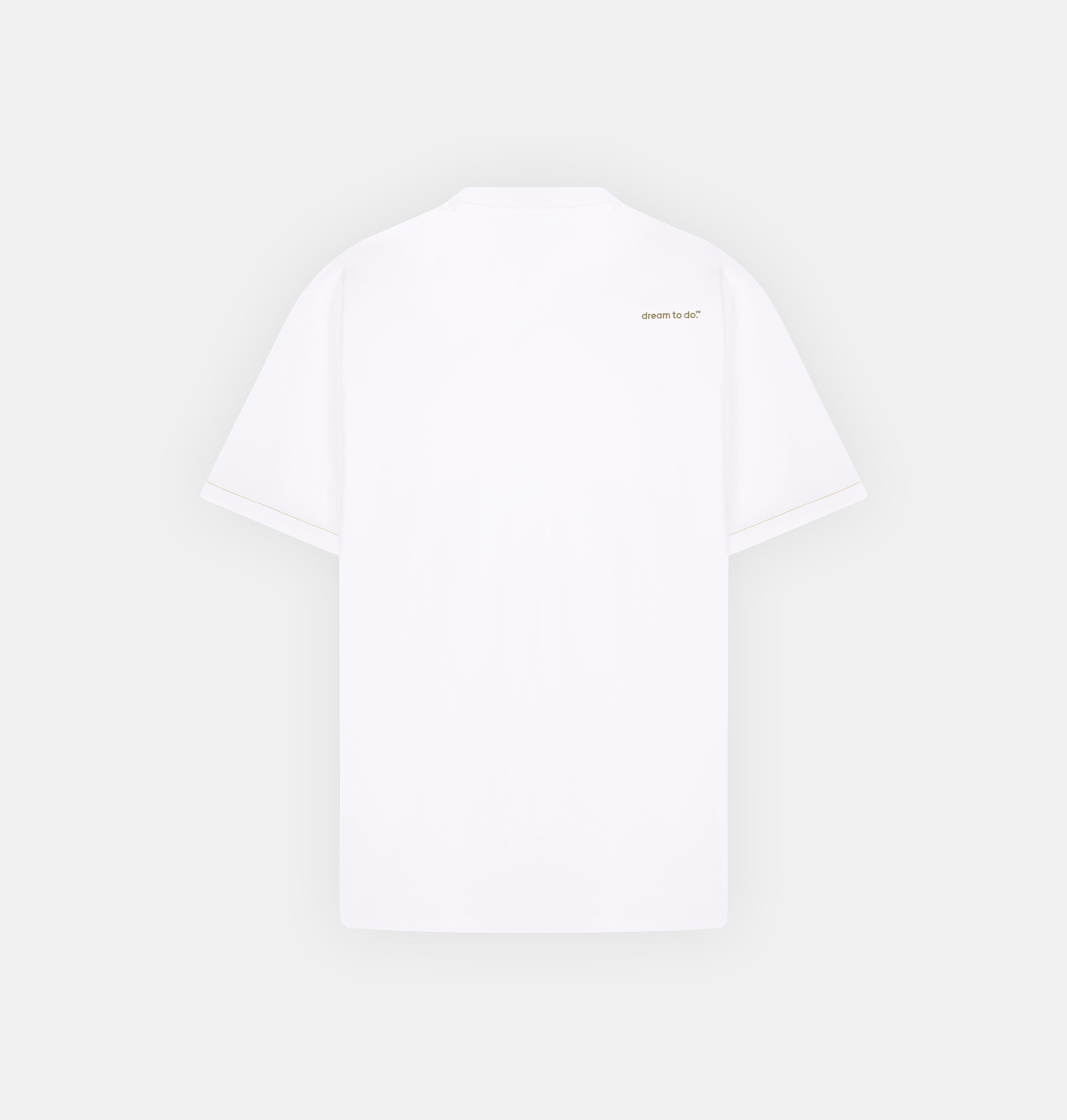 Doerkind Luxury Pimadelica Pima Cotton white Men’s T-shirt Split Hem