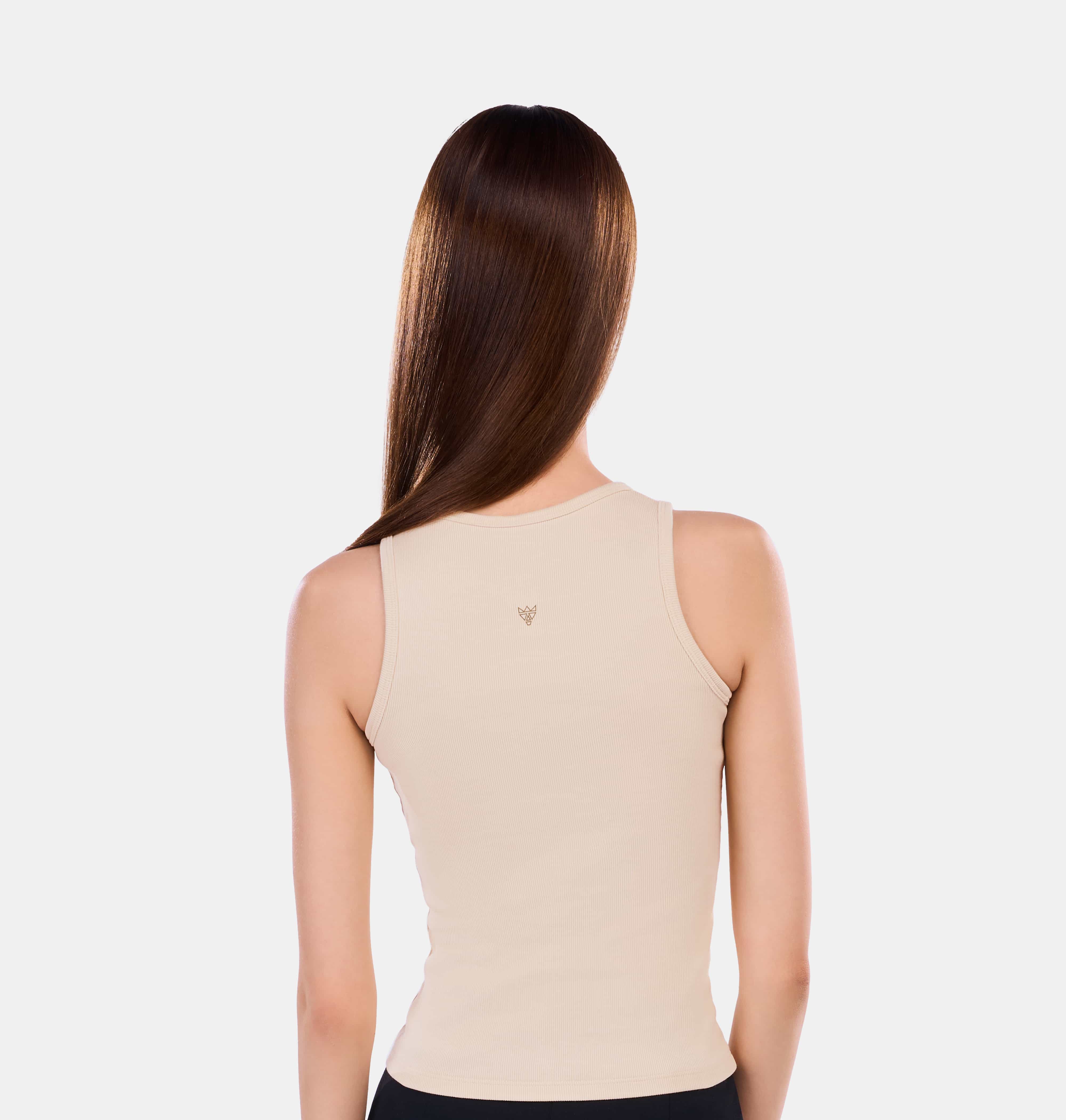 Doerkind Luxury Pimadelica Pima cotton Beige Women’s Tank Top