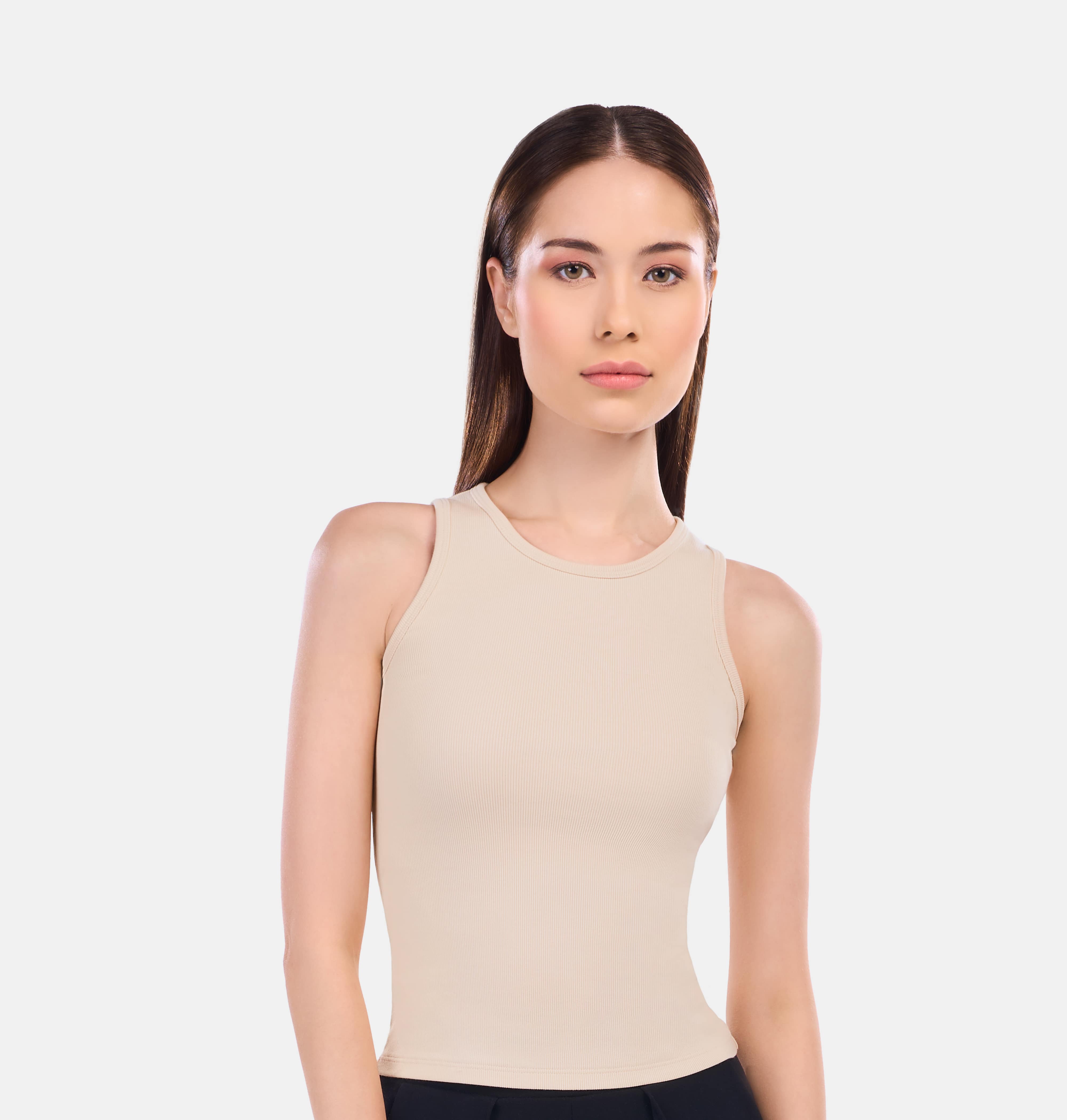 Doerkind Luxury Pimadelica Pima cotton Beige Women’s Tank Top