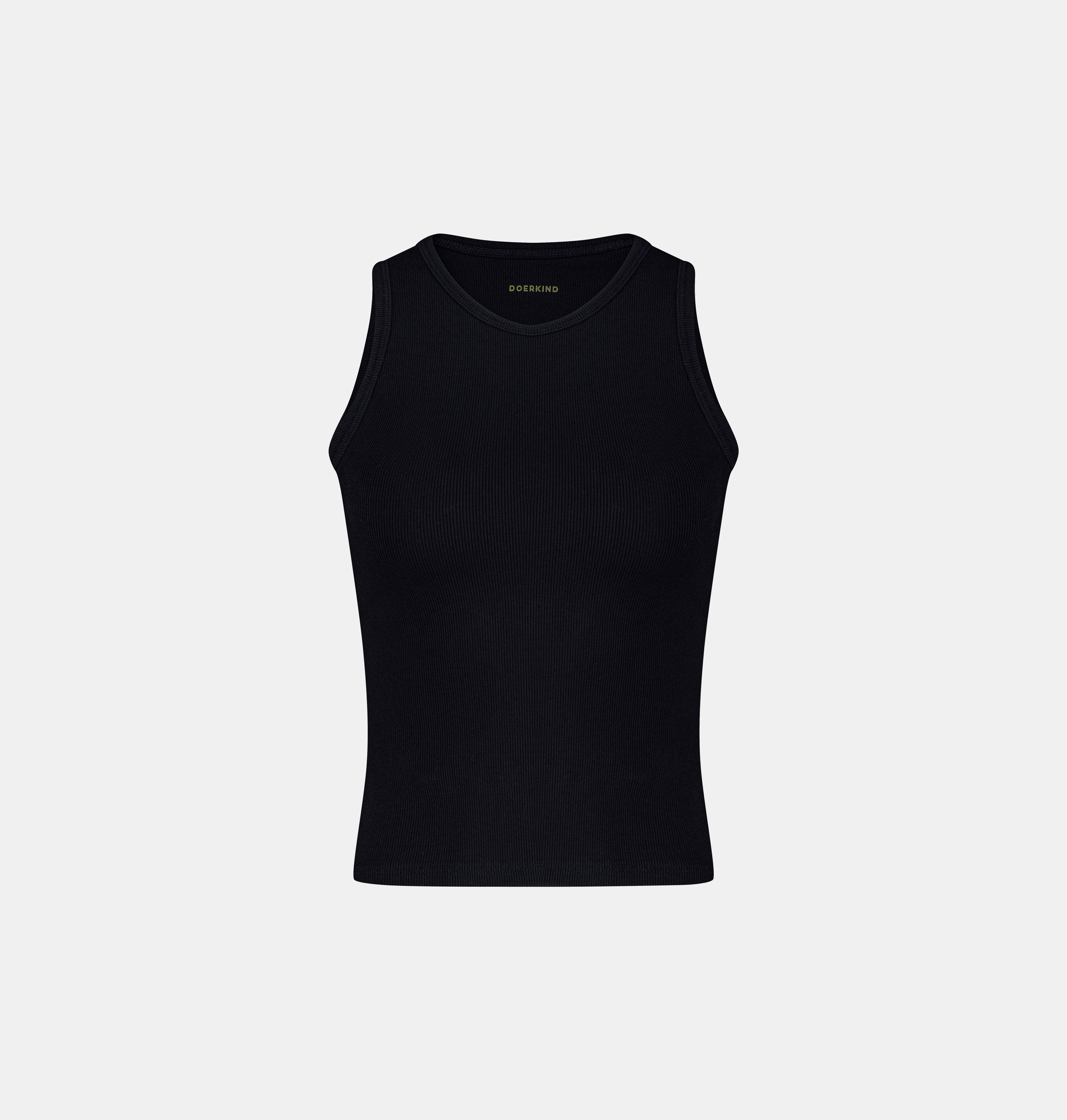 Doerkind Luxury Pimadelica Pima cotton Black Women’s Tank Top