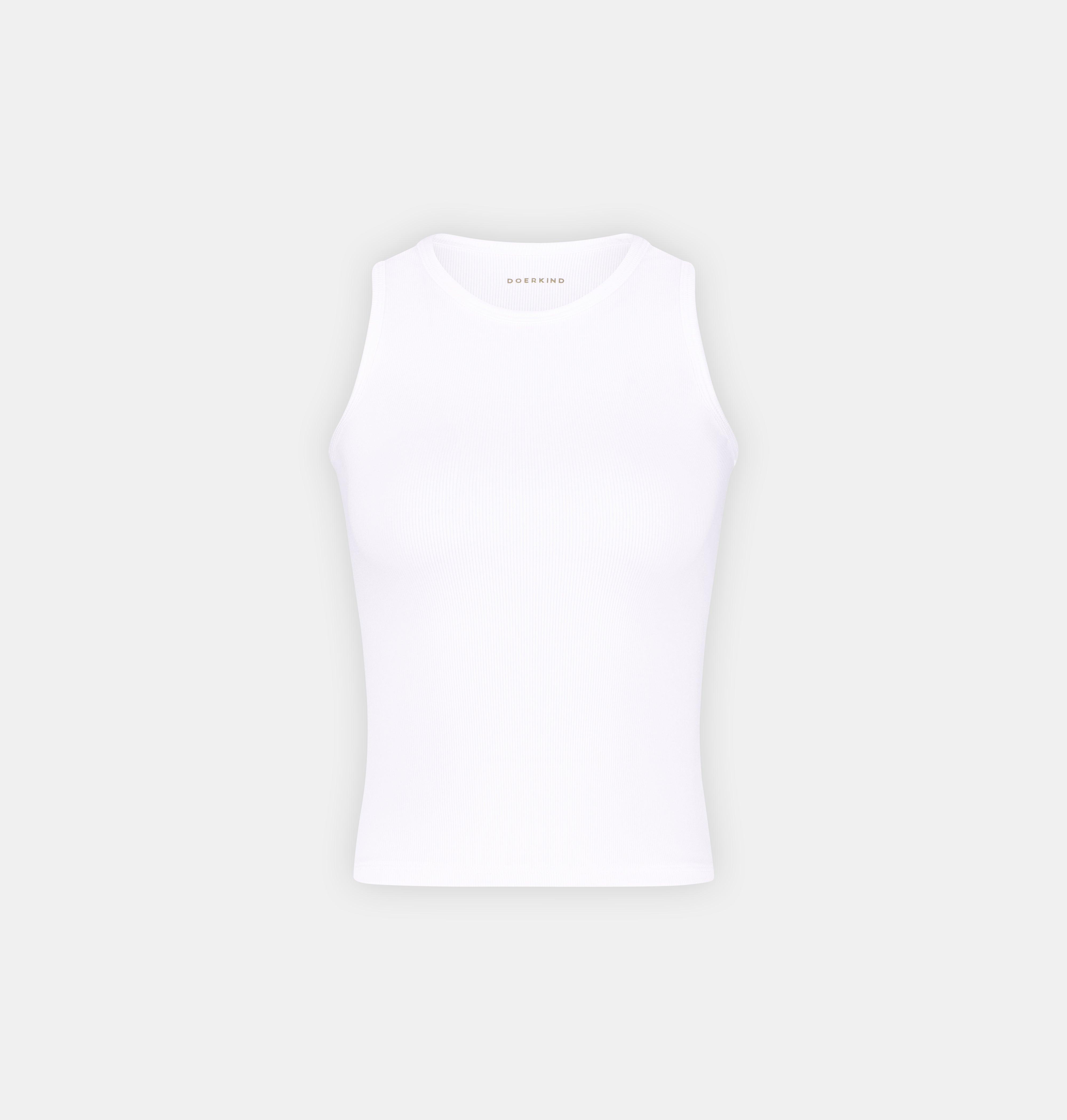 Doerkind Luxury Pimadelica Pima cotton White Women’s Tank Top