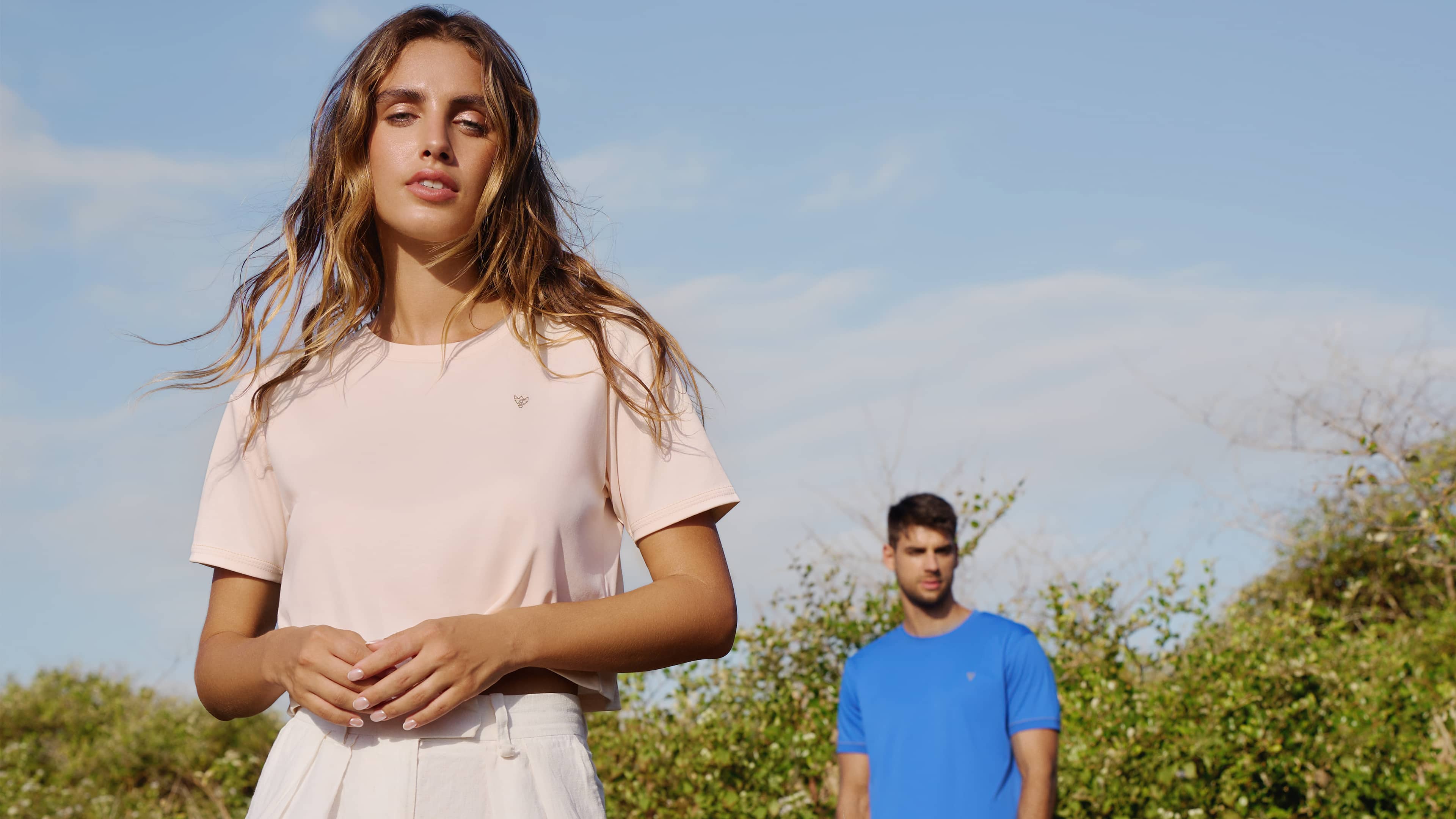 Discover Doerkind luxury essentials collection campaign for women and men.
